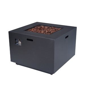 Mondawe Square Outdoor Propane Fire Pit