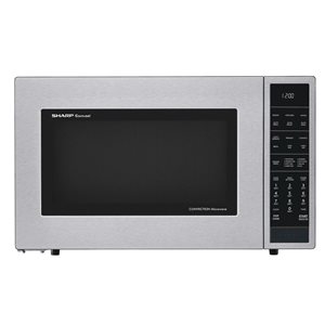 Sharp Carousel 1.5-ft³ 900-W Stainless Steel Countertop Convection + Microwave Oven
