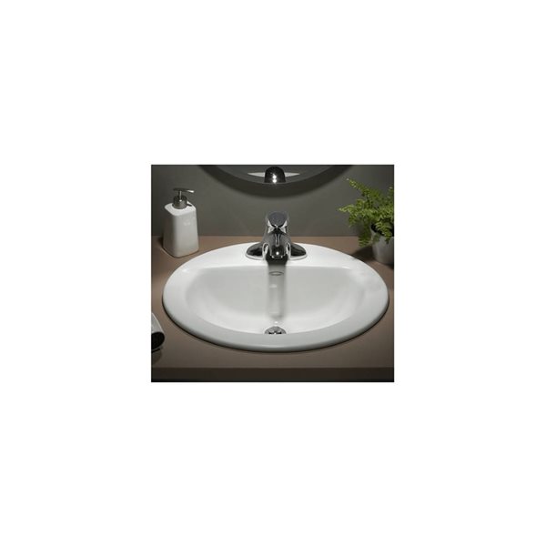 American Standard Colony Single Hole Countertop Bathroom Sink