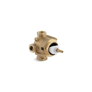 KOHLER MasterShower Brass 3/4-in 2 or 3-Way Transfer Valve