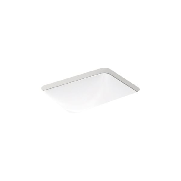 KOHLER Caxton Rectangle Undermount Bathroom Sink