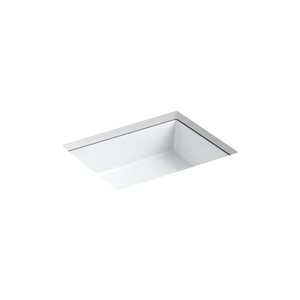 Lavabo de salle de bains KOHLER Verticyl sous comptoir rectangulaire