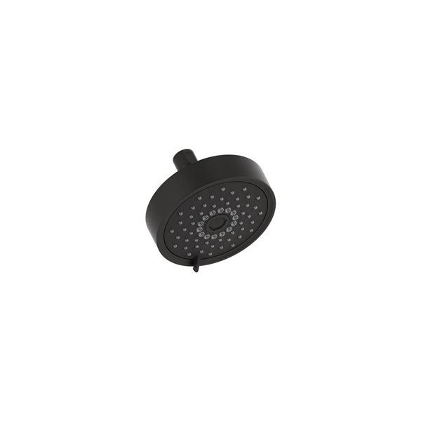 KOHLER Purist Matte Black 3-Function Shower Head