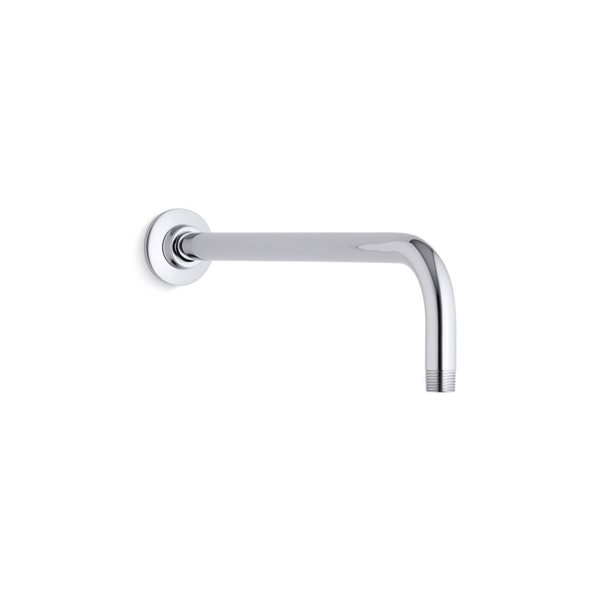KOHLER Polished Chrome Wall Mount Rainhead Arm And Flange