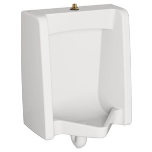 American Standard Washbrook 0.125 GPF White Wall-Mounted Urinal