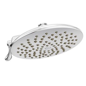 Pomme de douche à jet de pluie 8 po Velocity par MOEN à 2 fonctions