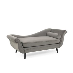 Flynama Taupe Chaise Lounge