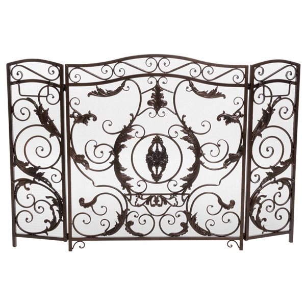 Flynama WATERBURY Black Fireplace Screen