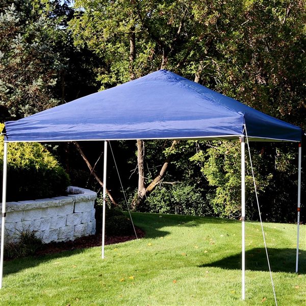Sunnydaze Decor 10 x 10-ft Blue Standard Pop-Up Canopy Shade