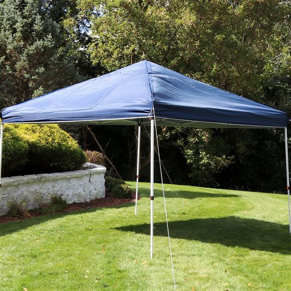 Sunnydaze Decor 12x12 Foot Standard Pop-Up Canopy Shade - Blue