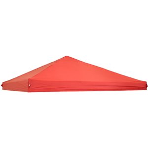 Sunnydaze Decor 12 x 12-ft Red Standard Pop-Up Canopy Shade