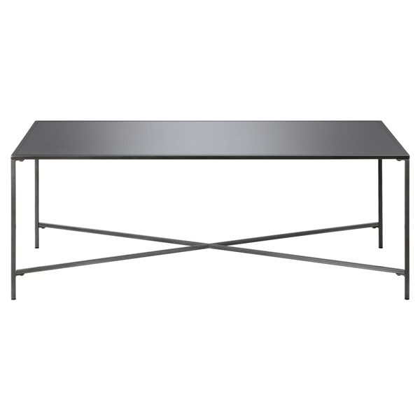 Hailey Home Henley Grey Metal Coffee Table