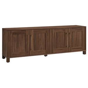 Hailey Home Chabot Walnut TV Stand for TVs up to 75-in