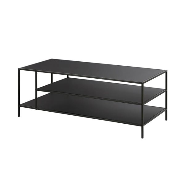 Hailey Home Winthrop Black Metal Coffee Table