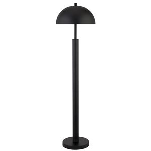 Hailey Home York 58-in H Black Floor Lamp w/ Metal Shade