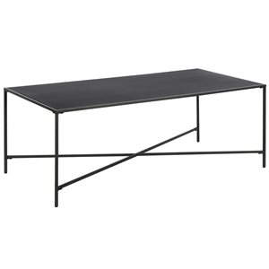 Hailey Home Henley Black Metal Coffee Table