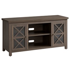 Hailey Home Colton Brown TV Stand for TVs up to 55-in