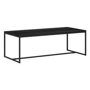 Hailey Home Boone Black Grain Composite Coffee Table