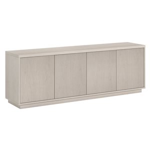 Hailey Home Hanson Alder White TV Stand for TVs up to 75-in