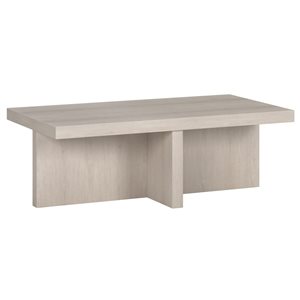 Table basse Elna de Hailey Home blanc aulne en composite