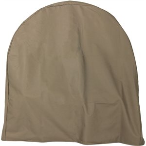 Sunnydaze Decor 41 H x 24 L x 40-in W Brown Plastic Firewood Log Hoop Cover