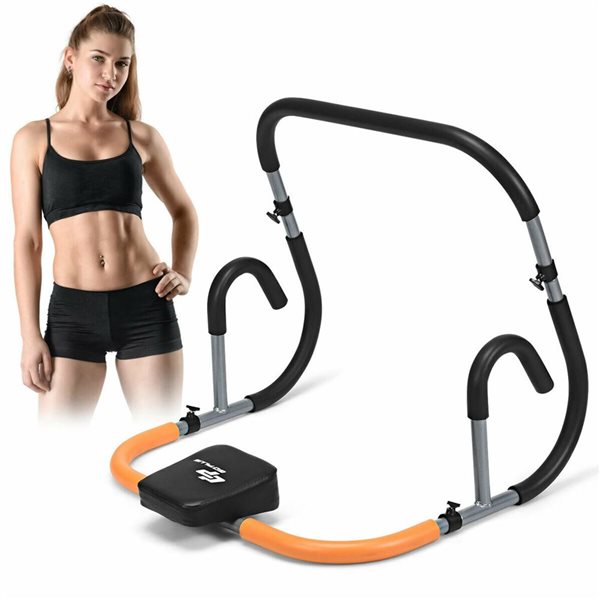 Costway Abdominal Exercise Workout Machine for Glider Roller & Pushup