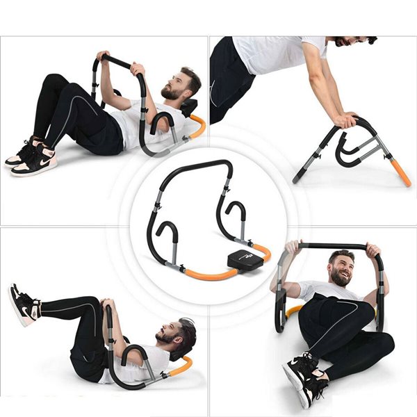 Costway Abdominal Exercise Workout Machine for Glider Roller & Pushup