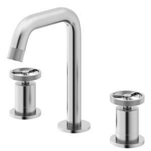 VIGO Cass 8-in Brushed Nickel 2-Handle Bathroom Widespread Faucet