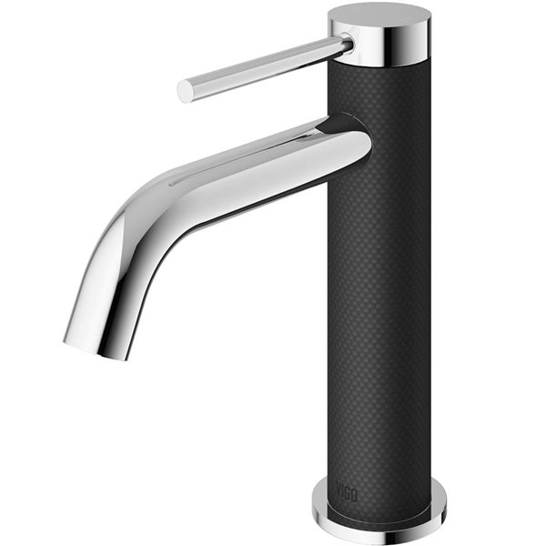 VIGO Madison 8-in Chrome Single Handle Single Hole Bathroom Faucet