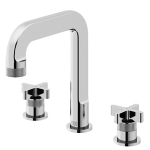 VIGO Wythe 9-in Chrome 2-Handle Bathroom Widespread Faucet