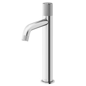 VIGO Apollo 12-in Brushed Nickel Single Handle Single Hole Bathroom Vessel Faucet