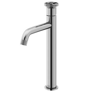 VIGO Cass 12-in Chrome Single Handle Single Hole Bathroom Vessel Faucet