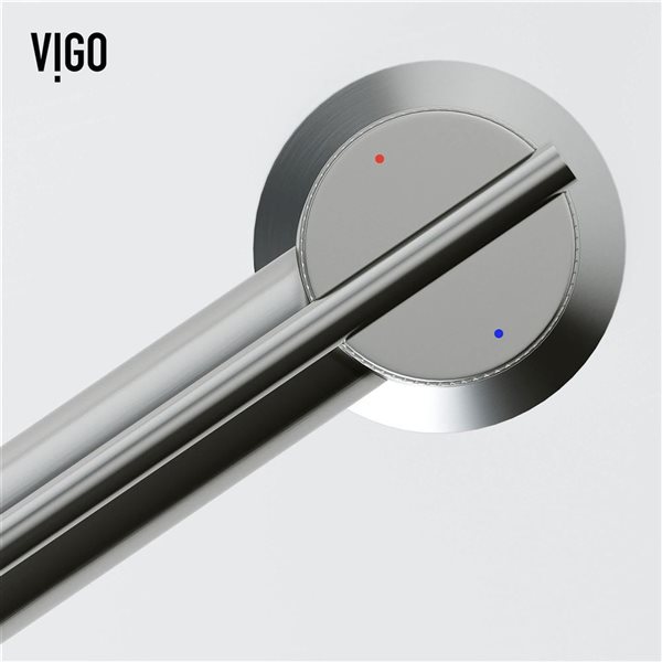 VIGO Sterling 7-in Chrome Single Handle Single Hole Bathroom Faucet