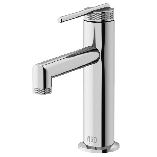 VIGO Sterling 7-in Chrome Single Handle Single Hole Bathroom Faucet