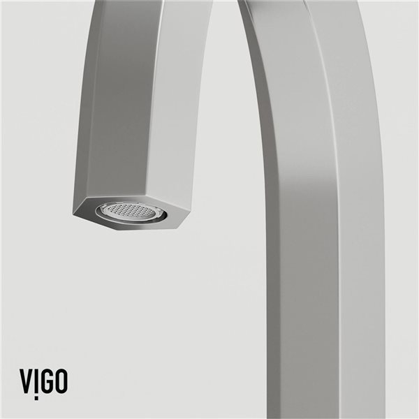 VIGO Hart 9-in Chrome 2-Handle Bathroom Widespread Faucet