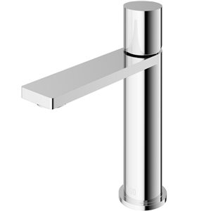 VIGO Halsey 8-in Chrome Single Handle Single Hole Bathroom Faucet