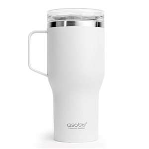 Tasse en acier inoxydable Asobu 360 blanc 28 oz liq