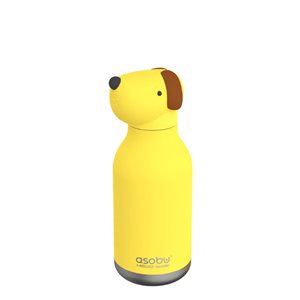 Bouteille d'eau Asobu Bestie en forme de chien en acier inoxydable isotherme 28 oz liq