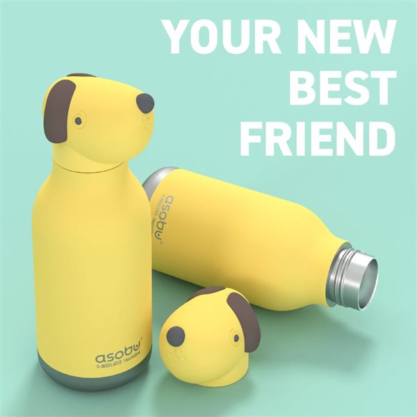 Asobu Bestie 28-fl oz Insulated Stainless Steel Dog Water Bottle