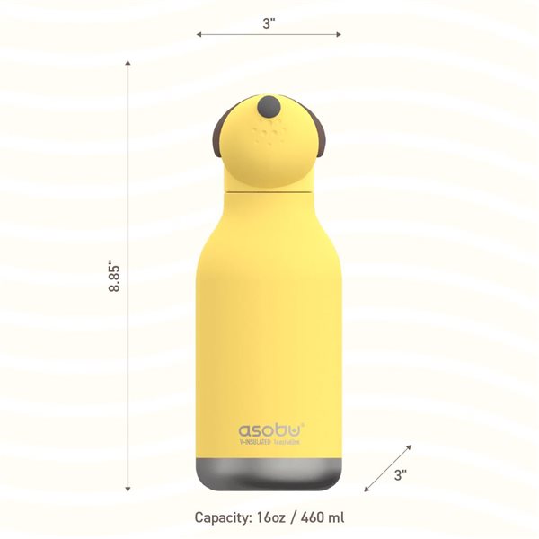 Asobu Bestie 28-fl oz Insulated Stainless Steel Dog Water Bottle