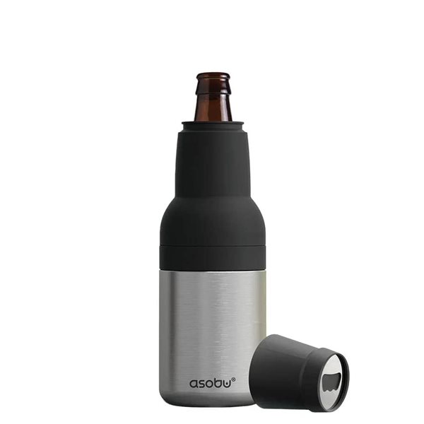 Asobu Frosty Beer 12-fl oz Silver Insulated Beer Cooler