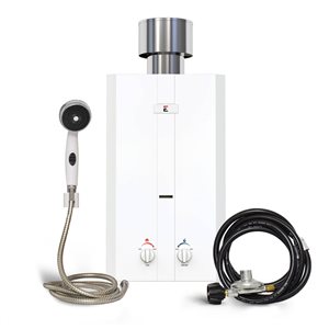 Eccotemp L10 3-gal/min 75,000 BTU Portable Outdoor Tankless Water Heater w/ Shower Set