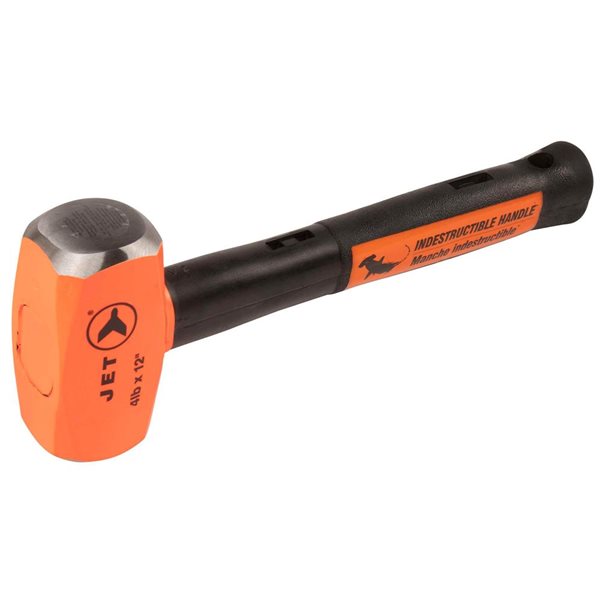 JET Super Heavy duty 4 lb x 12-in Indestructible Handle Sledge Hammer