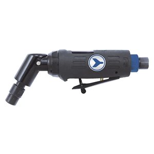 Meuleuse pneumatique à tête inclinée 115° JET ultra robuste 0,3 HP 1/4 po