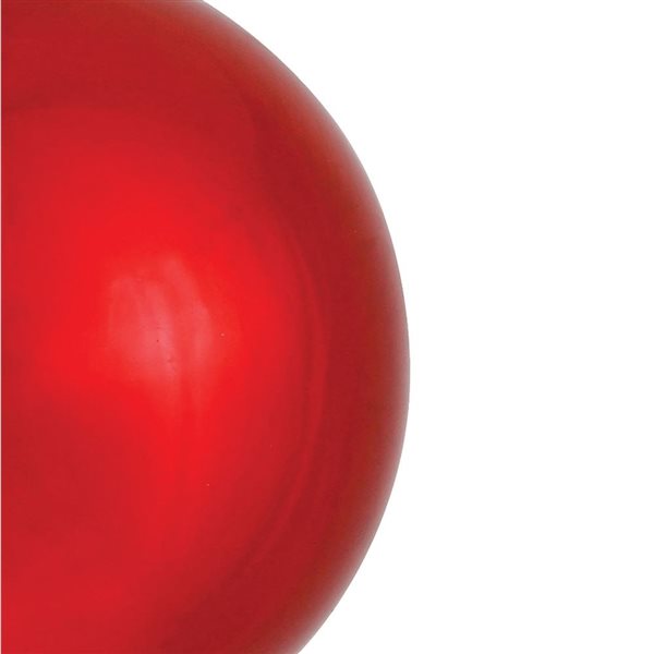 Vickerman 4.75-in Red Shiny Ball Ornament - 4/Pk