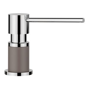 BLANCO Lato Chrome/Volcano Gray 300 mlSoap Dispenser