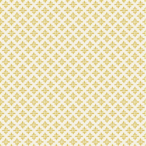 Joules 20.5-in W Antique Gold/Cream Beckett Star Unpasted Wallpaper - 56-ft²