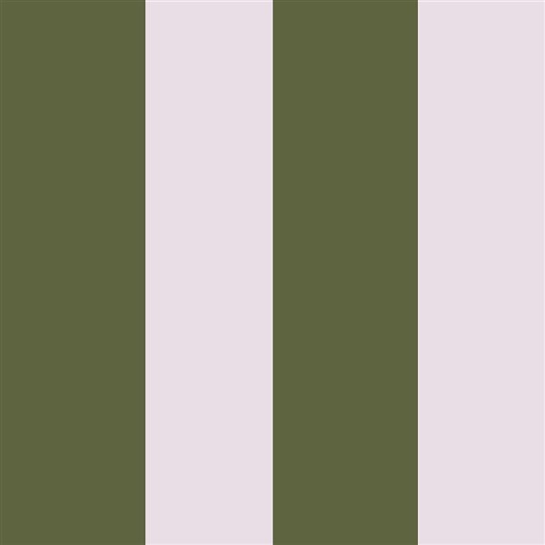 Joules 20.5-in W Olive Green Harborough Stripe Unpasted Wallpaper - 56-ft²