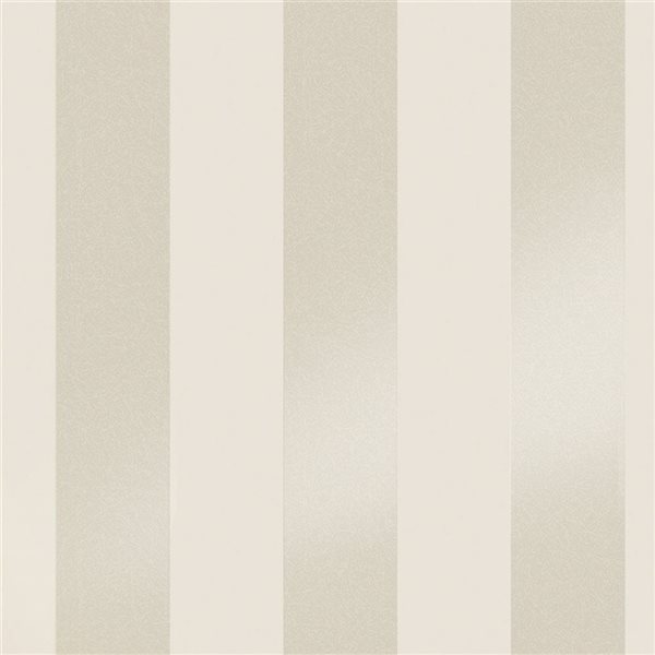 Laura Ashley Lille Pearlescent Stripe Linen Removable Wallpaper - 56-ft²/Per Roll