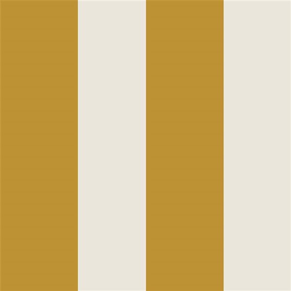 Joules 20.5-in W Antique Gold Harborough Stripe Unpasted Wallpaper - 56-ft²